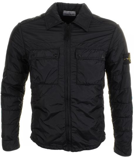 Stone Island Overshirt Jacket Blue in Blue for Men (Navy) | Lyst