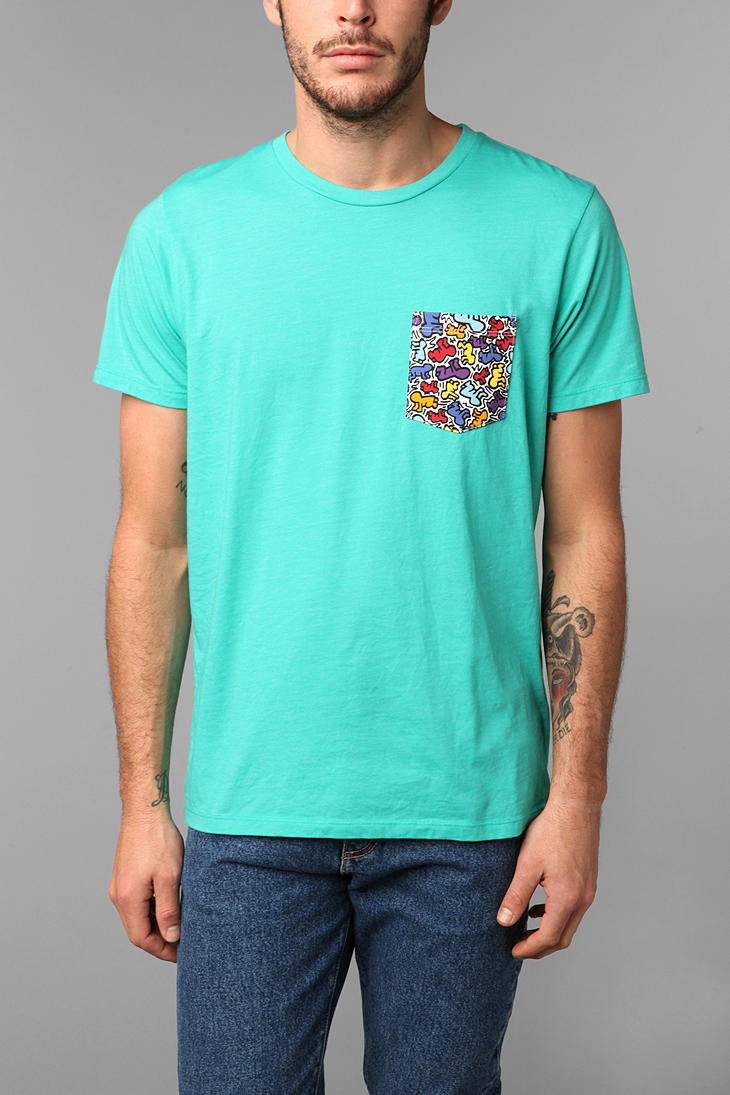 keith haring t shirt urban outfitters
