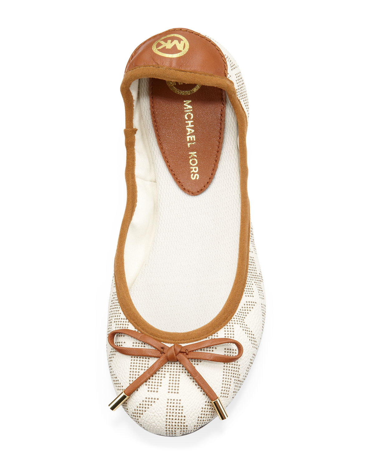 michael kors city ballet flats