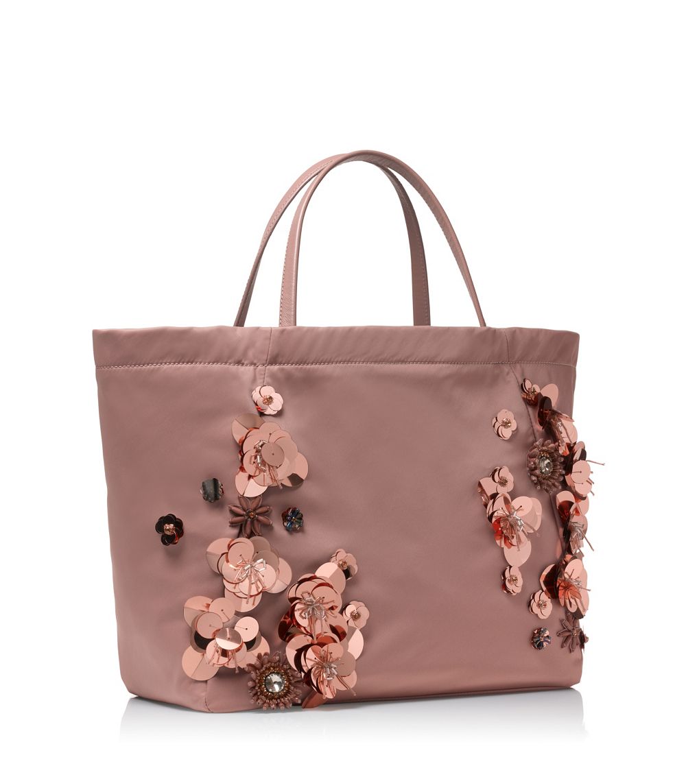 tory burch bag flower