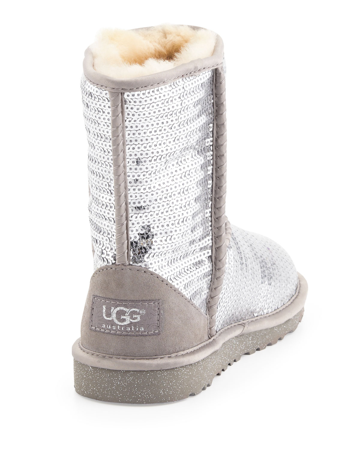 ugg boots silver