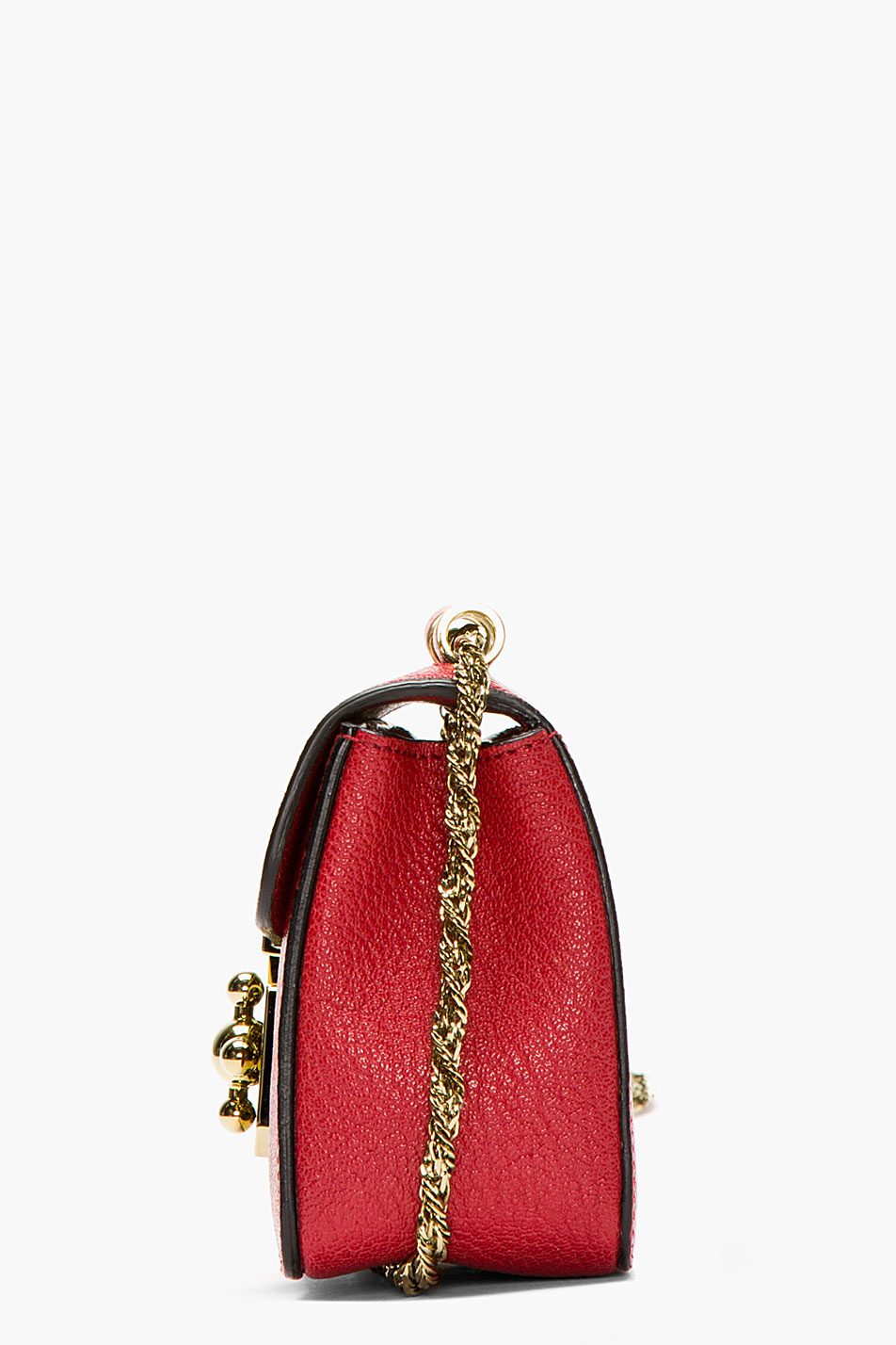 elsie small bag in grained leather  