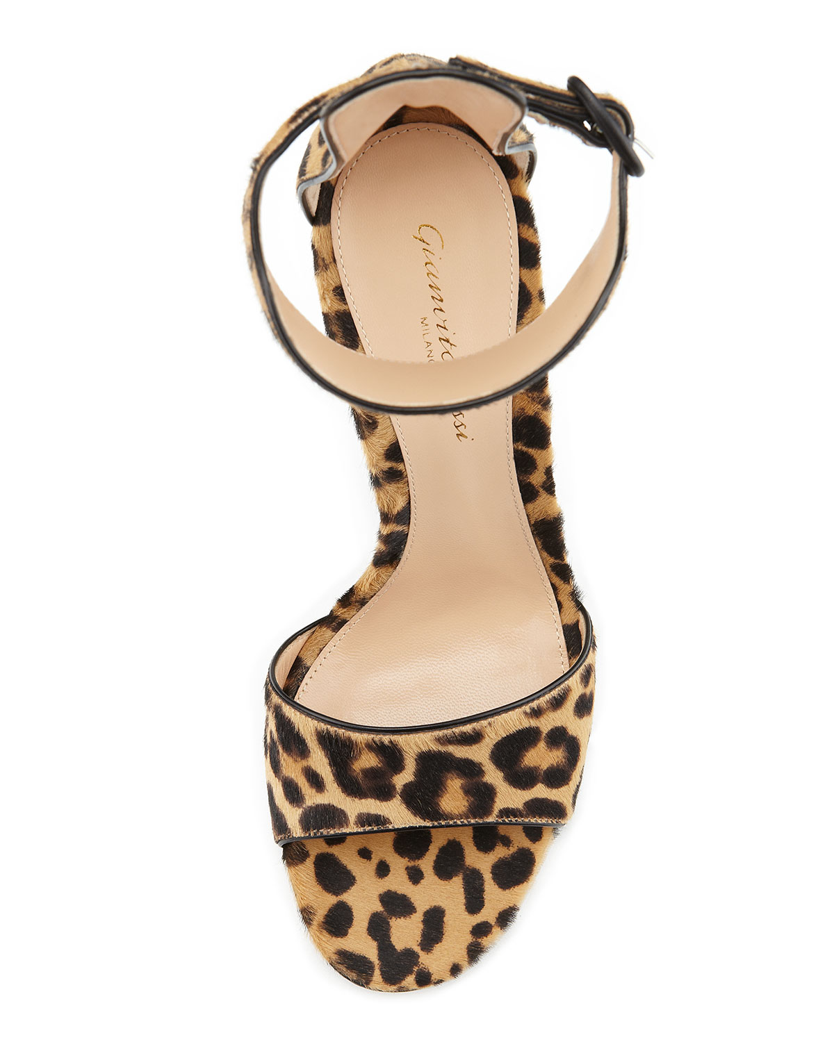 gianvito rossi leopard flats