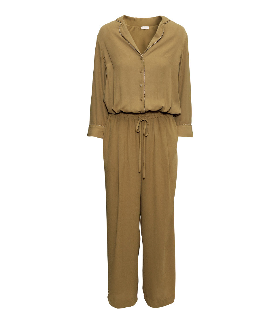 Lyst - H&M Jumpsuit in Natural