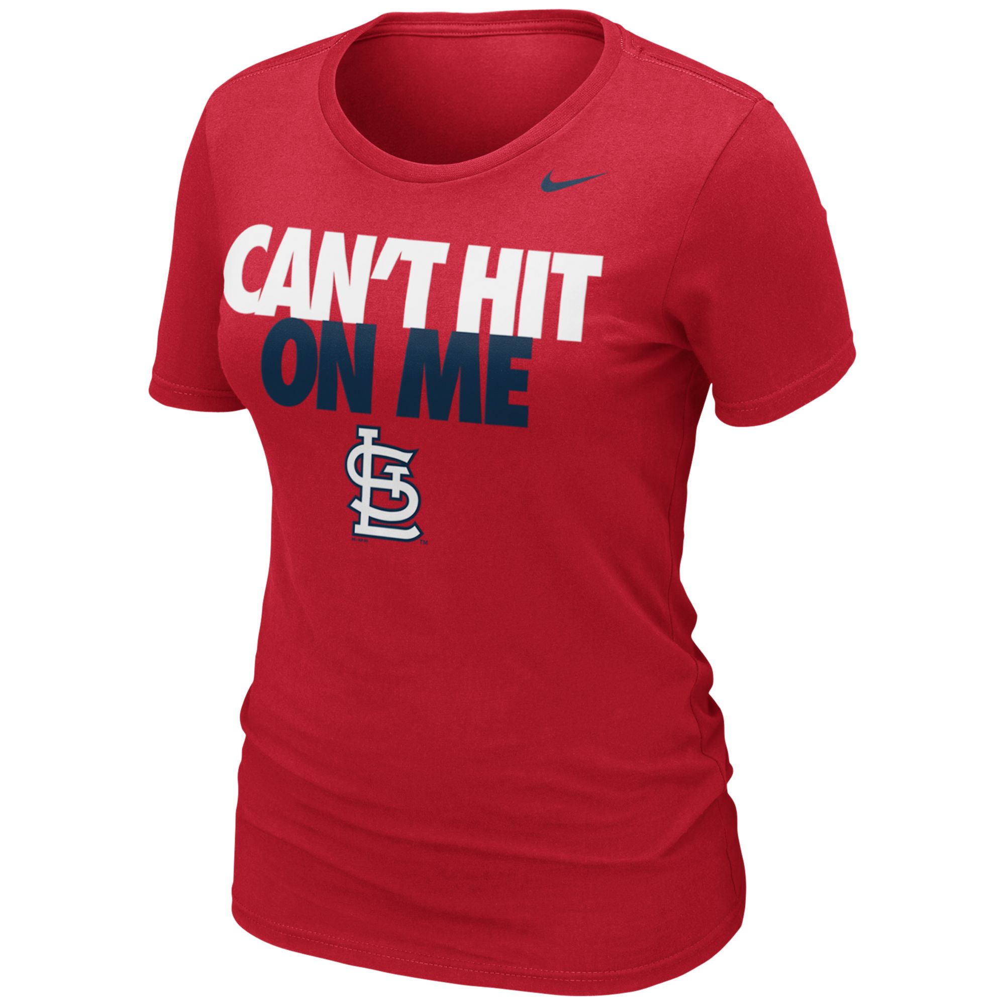 Nike Women's Short-Sleeve St. Louis Cardinals T-Shirt in Red | Lyst