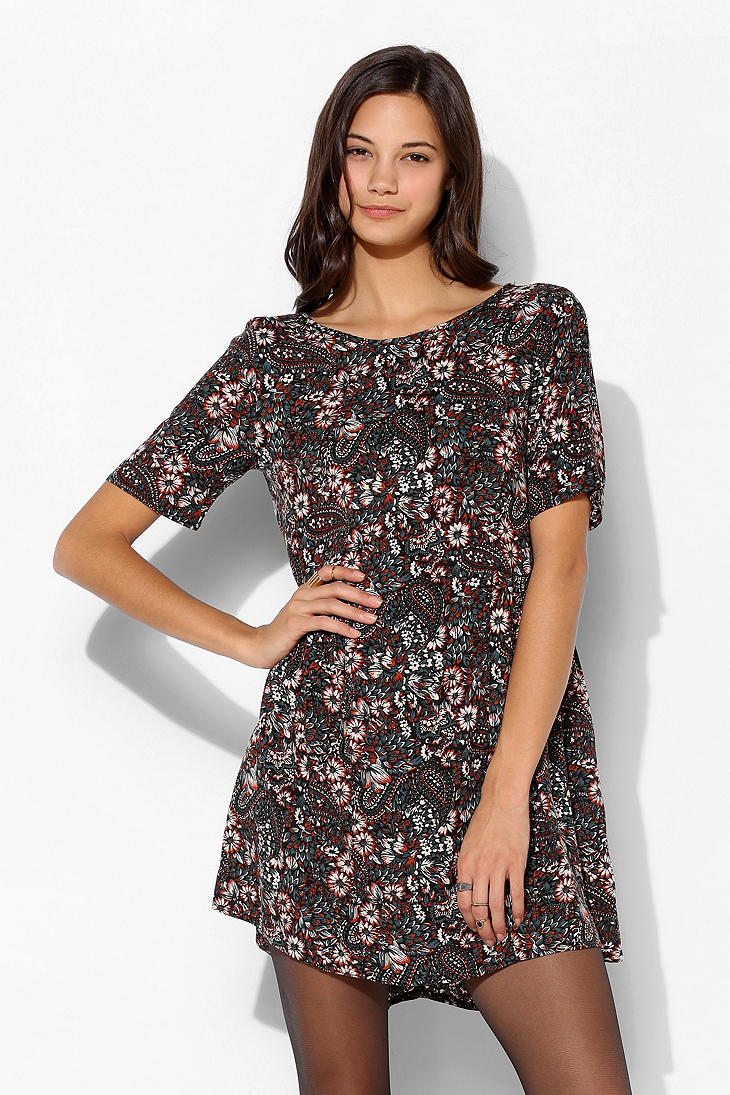 Lyst - Urban Outfitters Staring At Stars Boho Babydoll Dress
