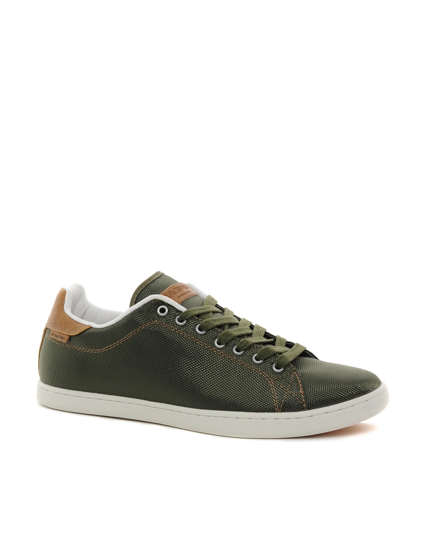 Matt & Nat Jack Jones Brooklyn Mesh Sneakers in Green for Men | Lyst