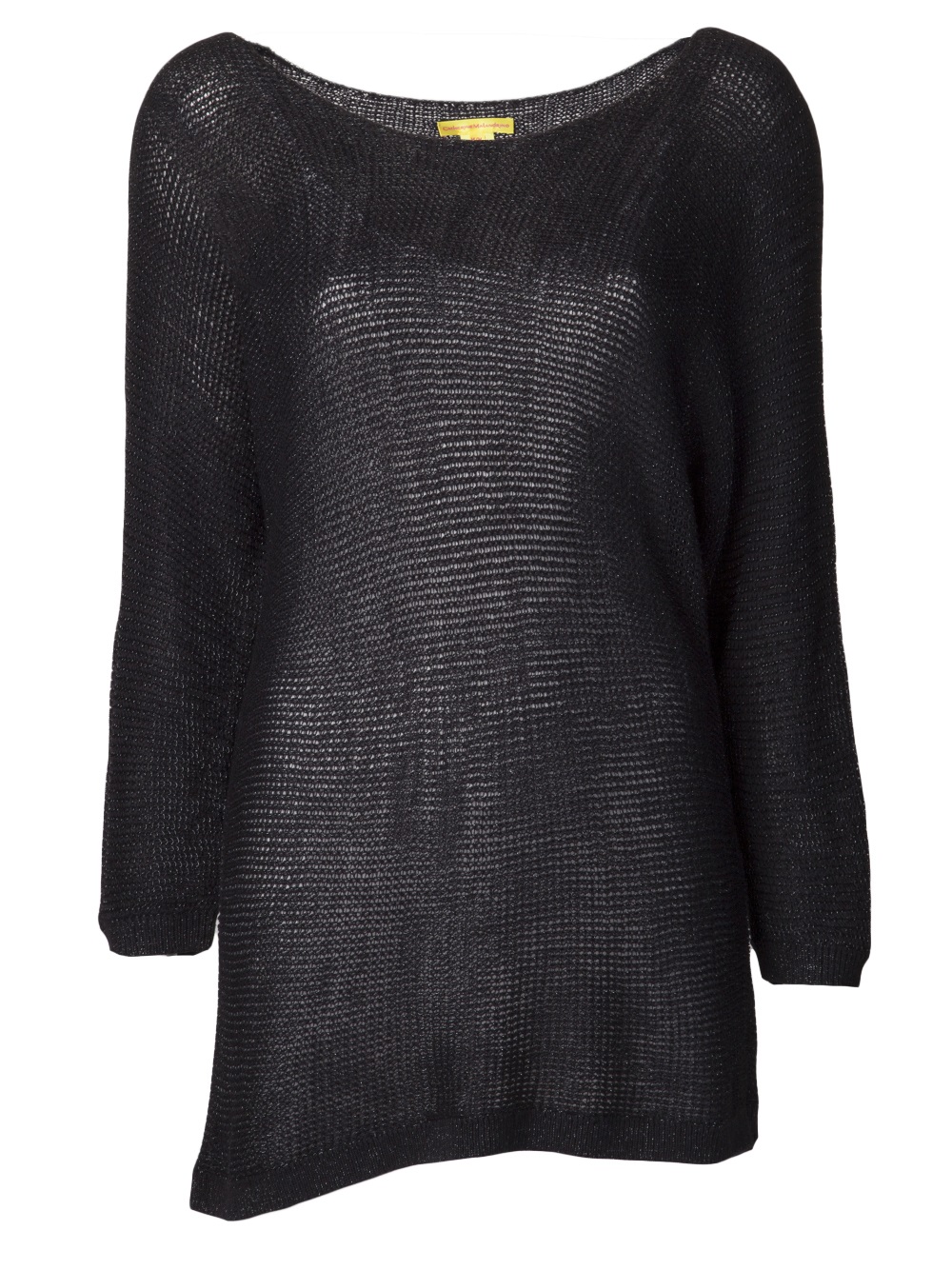 Lyst - Catherine Malandrino Scoop Neck Sweater in Black