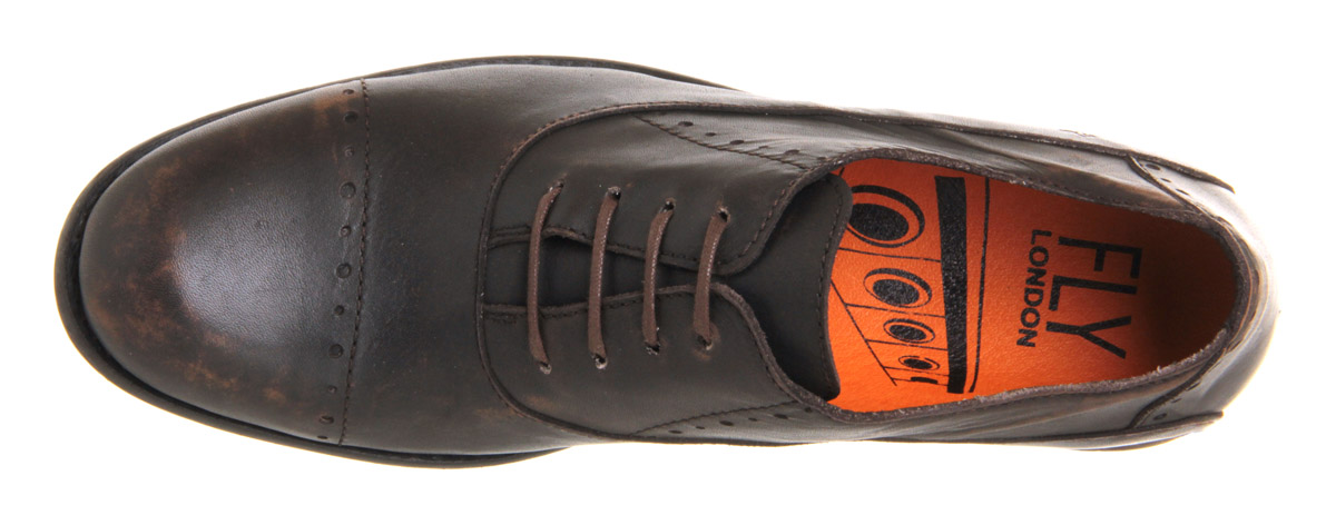 Lyst Fly London Wela Brogue Shoe in Brown for Men