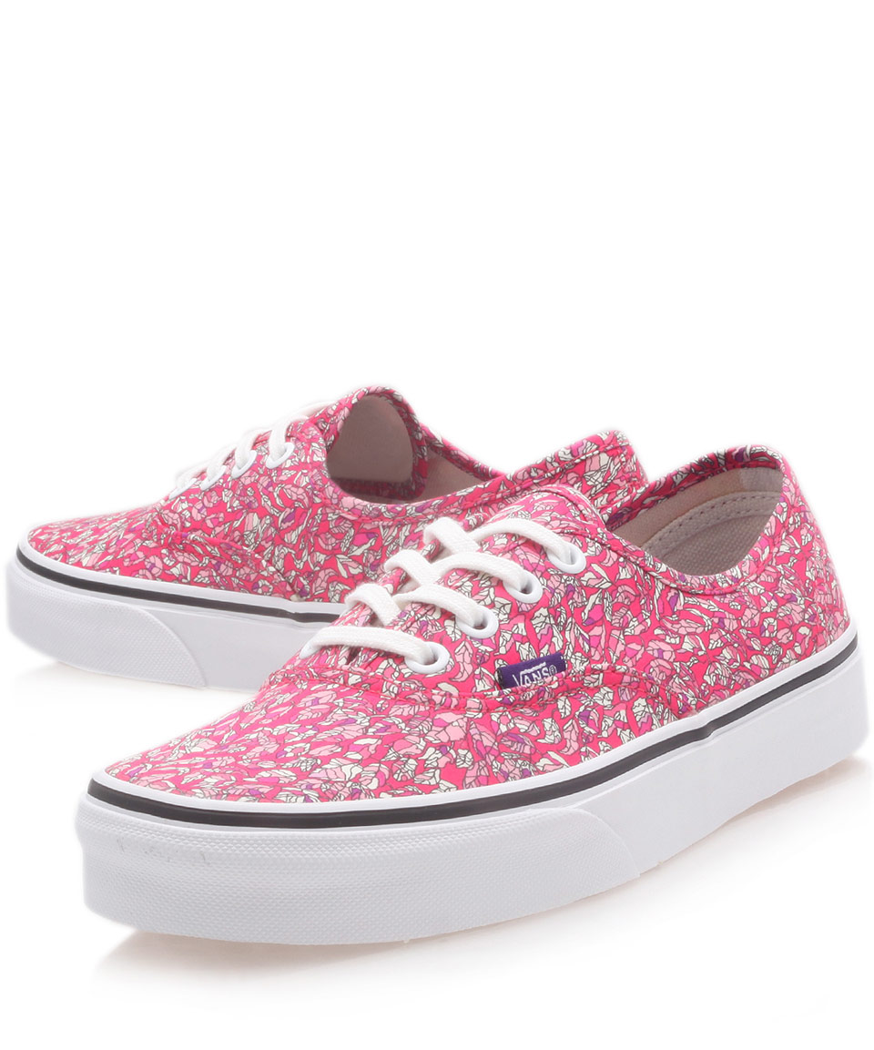 Lyst - Vans Pink Leaves Liberty Print Authentic Trainers in Pink for Men