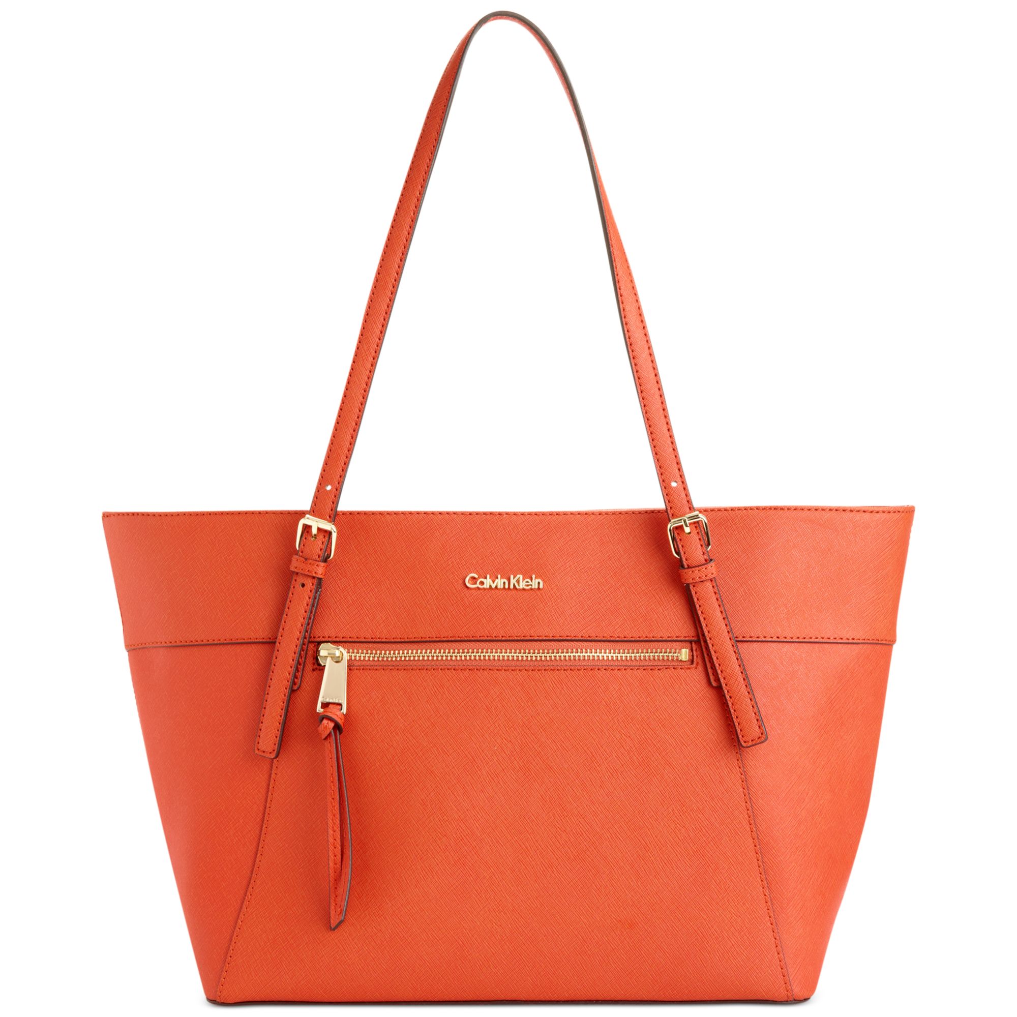 Calvin Klein Bag in Orange (Burnt Orange) | Lyst
