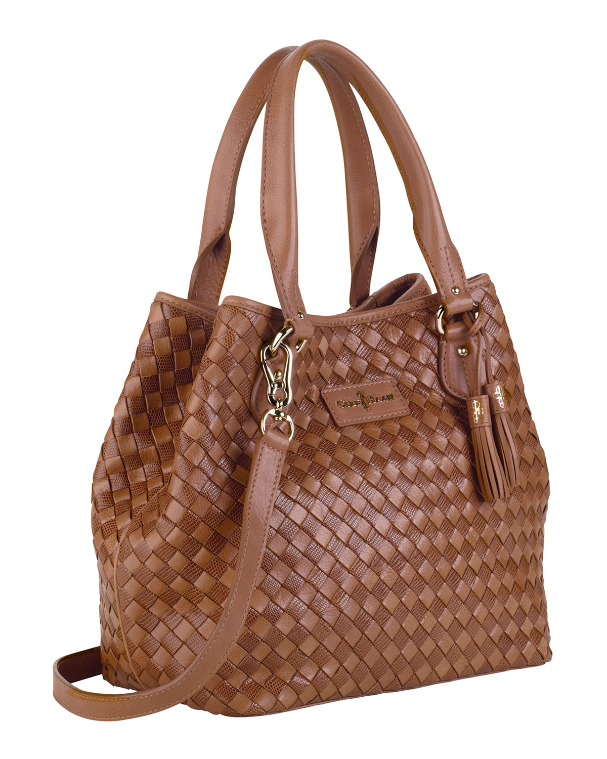 Nora Woven Serena Tote Bag Brown Nora Woven Serena Tote Bag Brown
