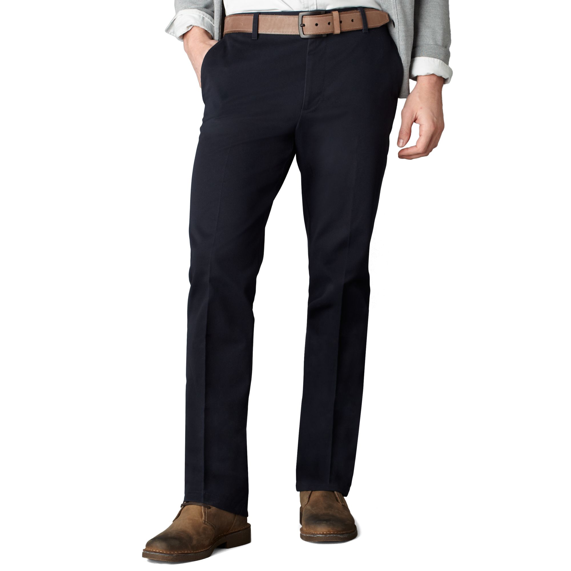 Dockers Classic-Fit Stain Defender Dress Pants in Blue for Men (Navy ...