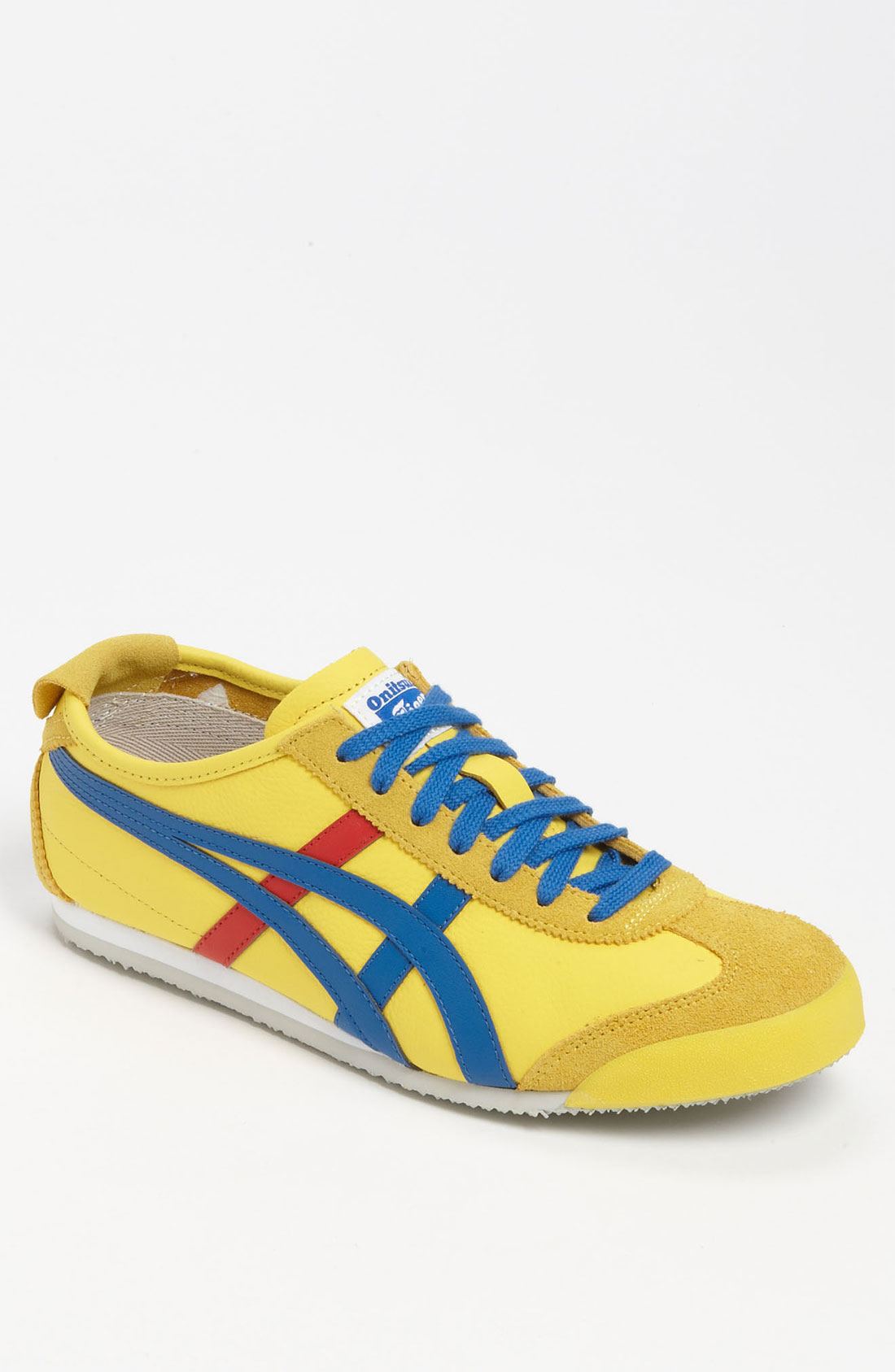 Onitsuka Tiger Mexico 66 Sneaker in Yellow for Men (yellow/ blue/ red ...