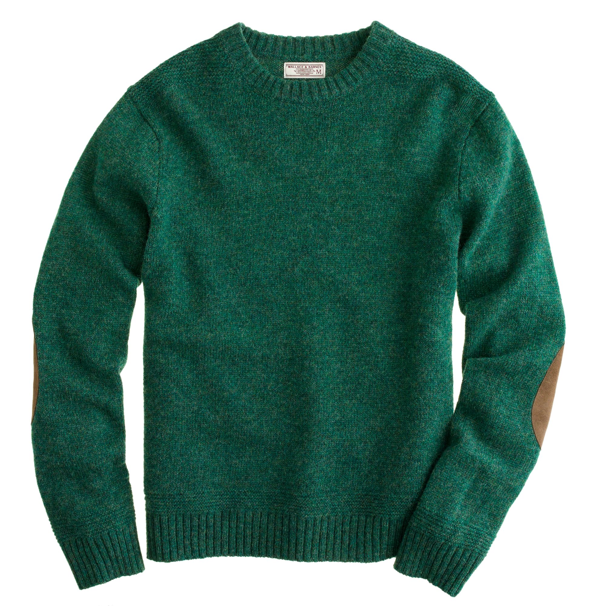 J.crew Wallace Barnes Shetland Wool Sutherland Sweater in Green for Men ...