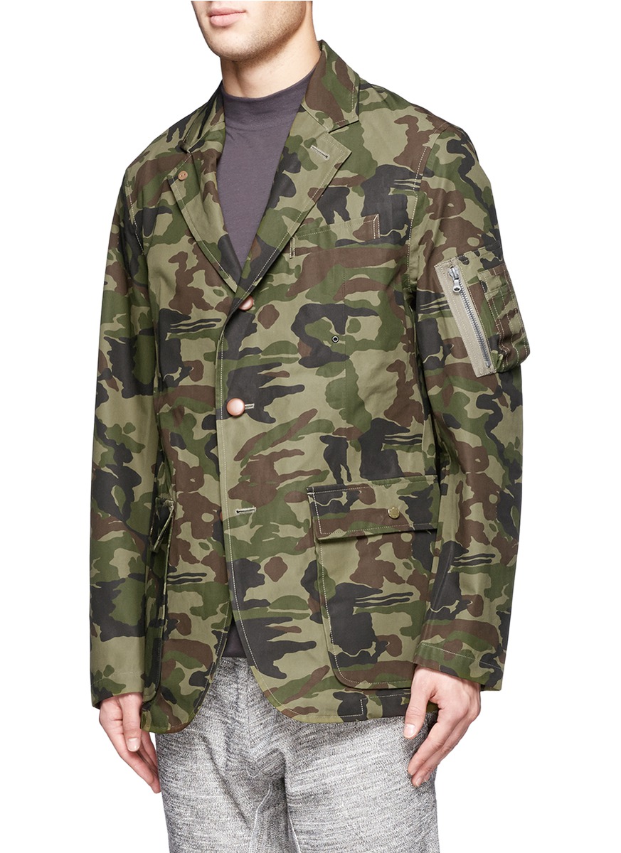 Nanamica Gore-tex® Camouflage Field Jacket for Men | Lyst