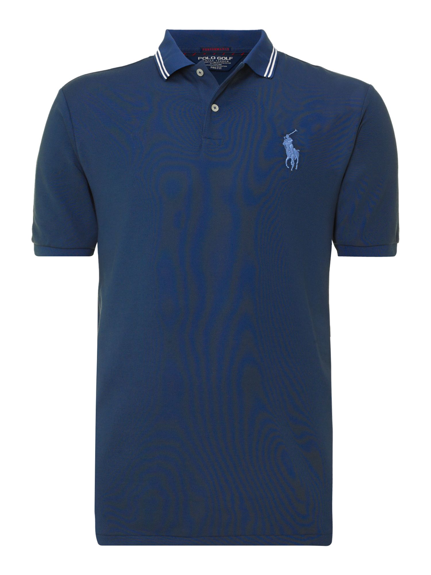 Ralph Lauren Golf Classic Tipped Collar Polo Shirt in Blue for Men ...