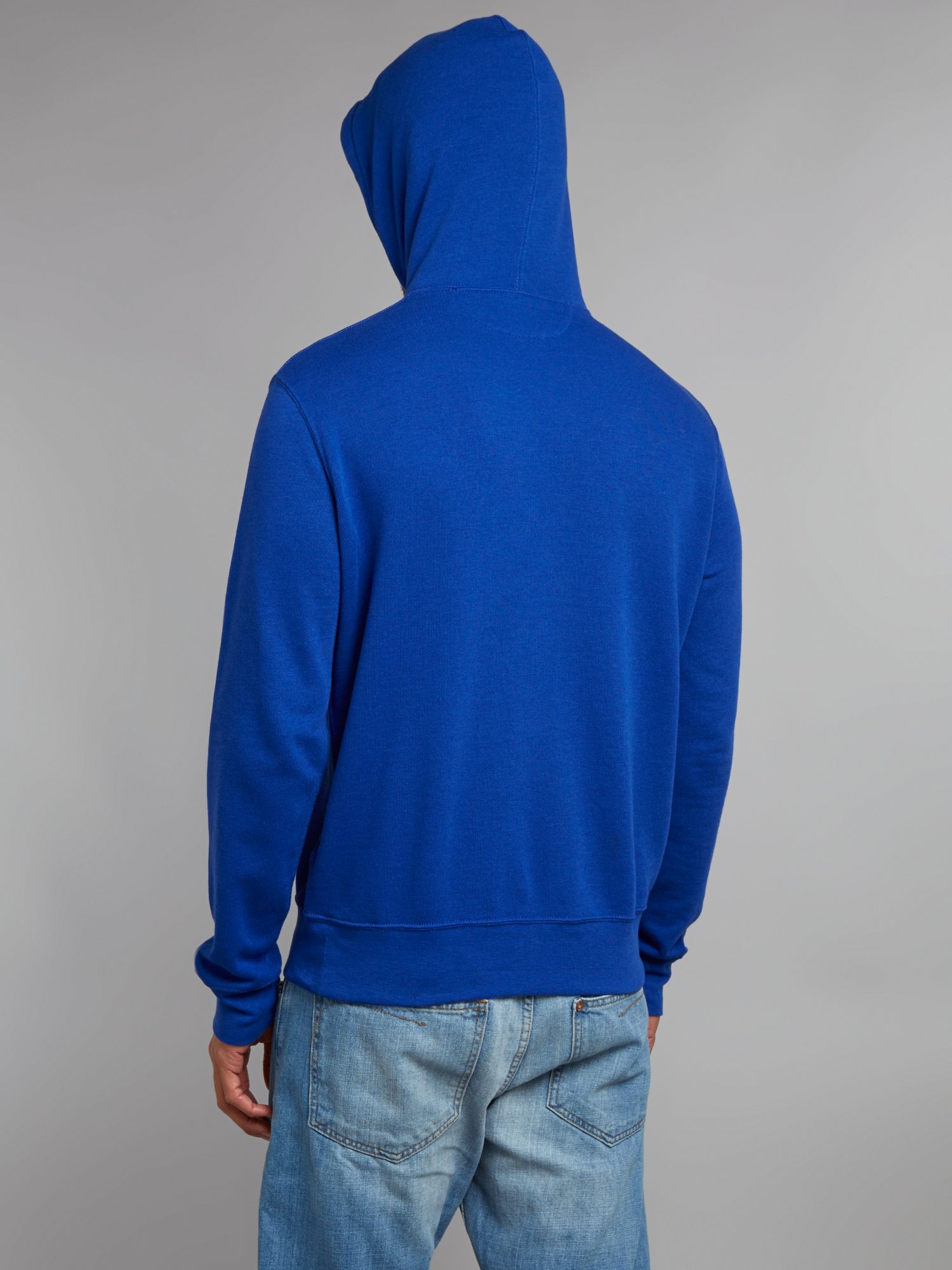 Polo ralph lauren Classic Hooded Sweatshirt in Blue for Men | Lyst