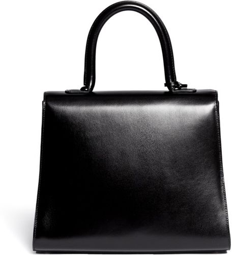 Delvaux Brillant Mm Box Calf in Black | Lyst