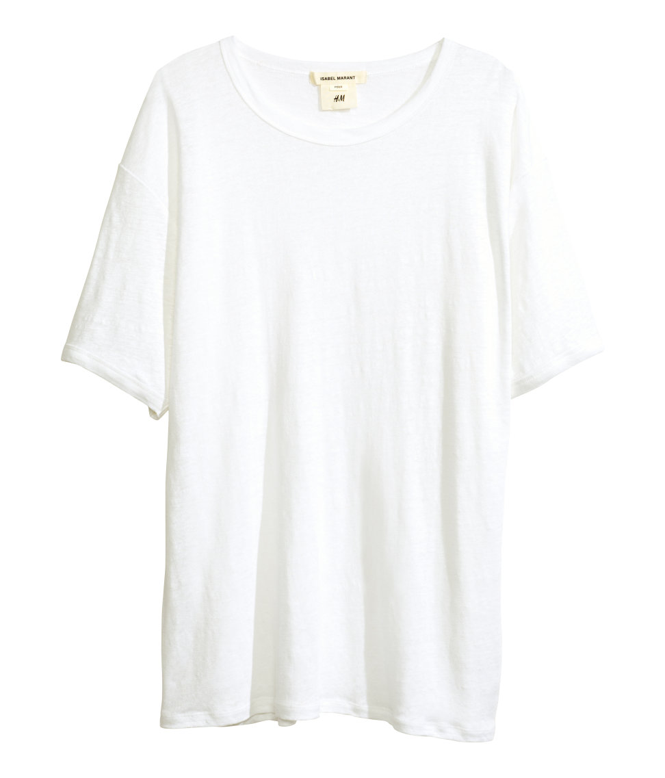 H&m T-Shirt in White for Men | Lyst
