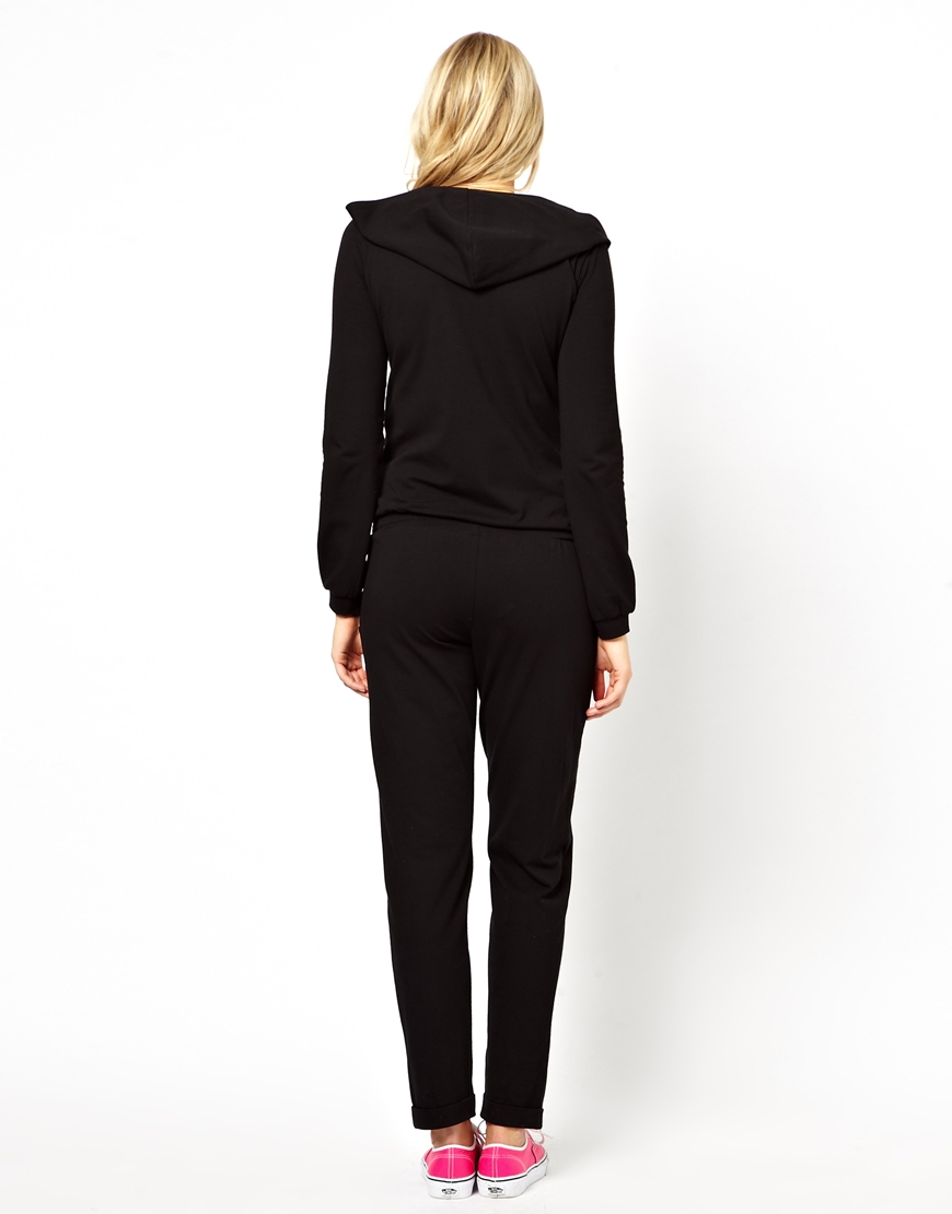 Lyst Asos Onesie in Black