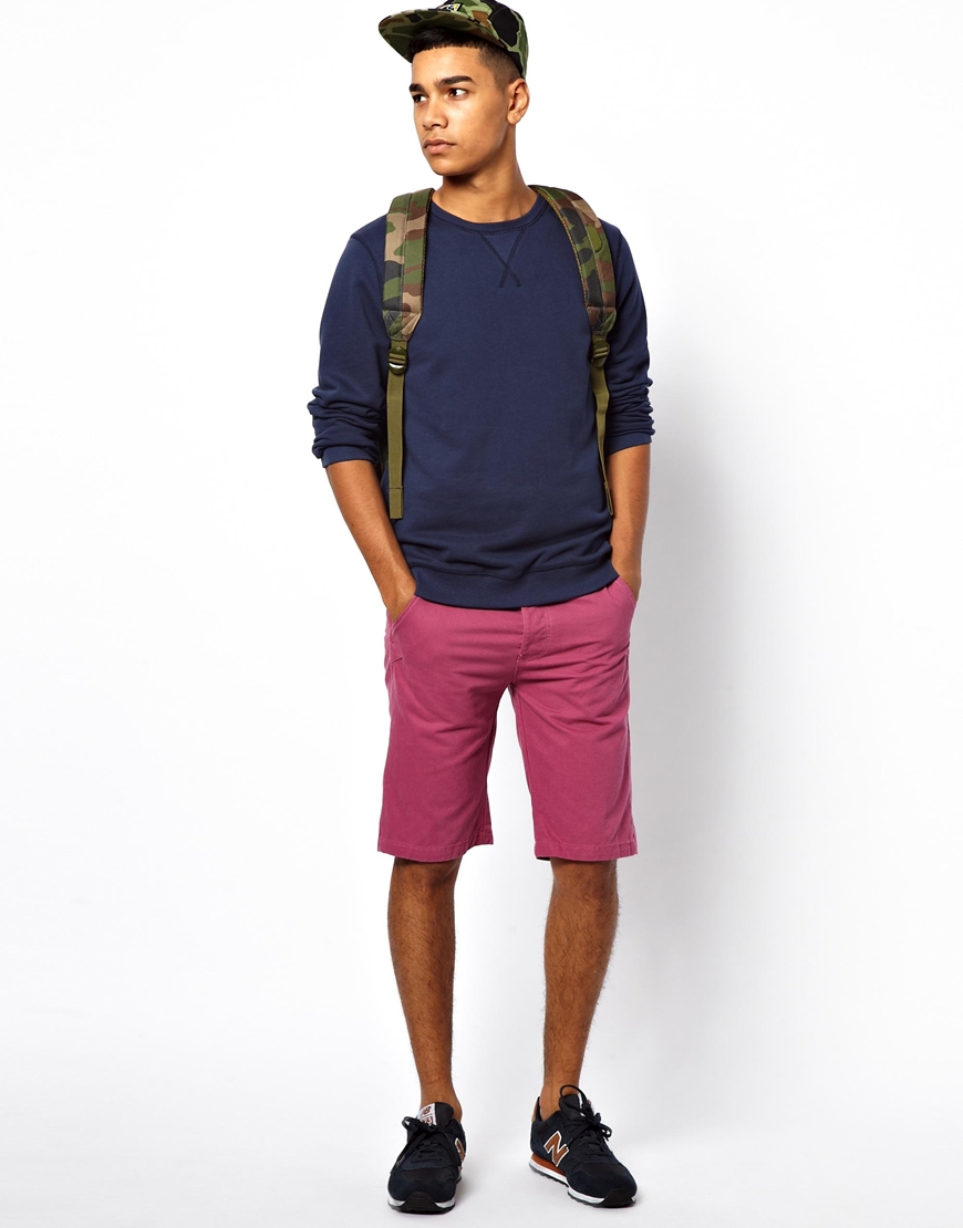 bellfield chino shorts