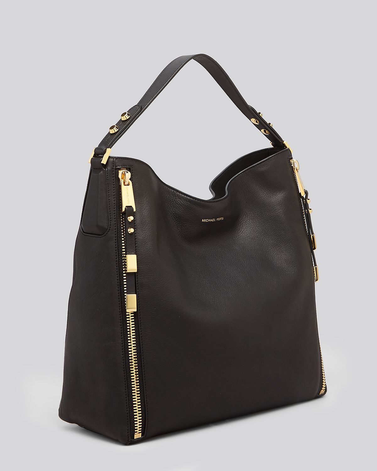 Lyst Michael Kors Shoulder Bag Miranda Zip In White Gallery