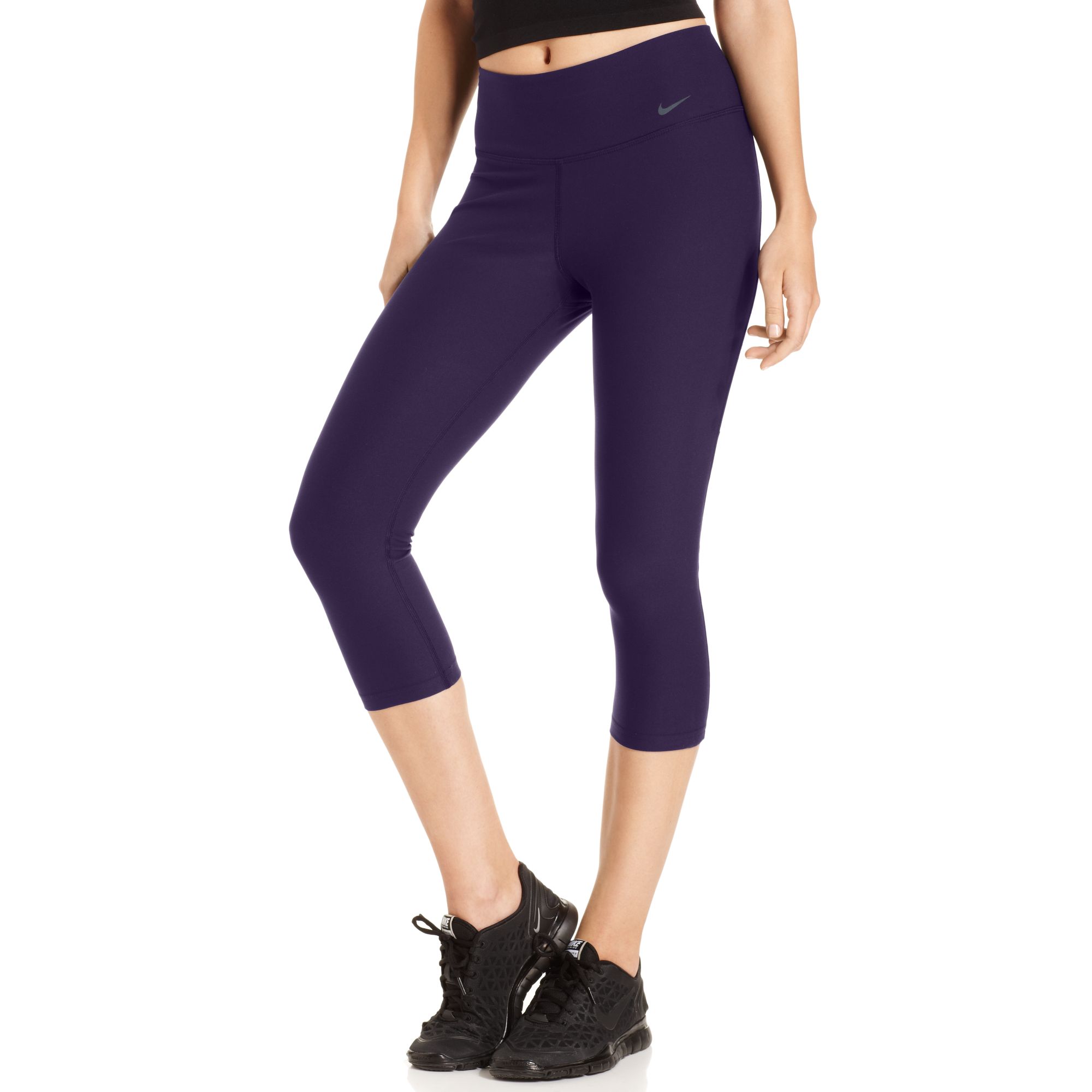 purple leggings nike