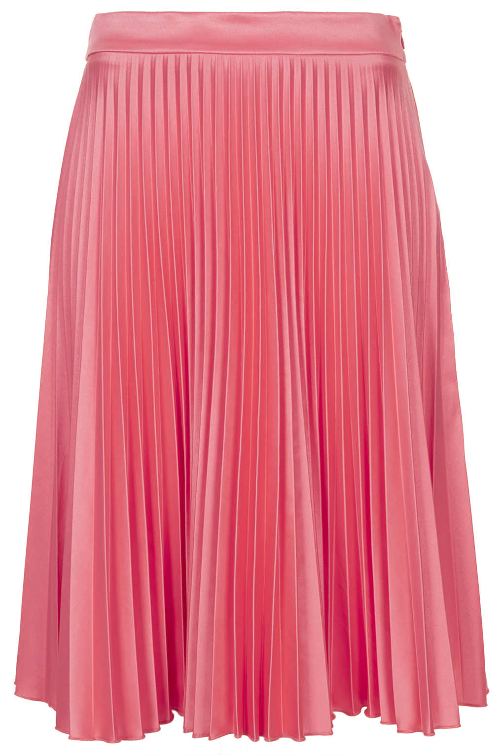 Lyst - Topshop Pink Sunray Pleat Skirt in Pink