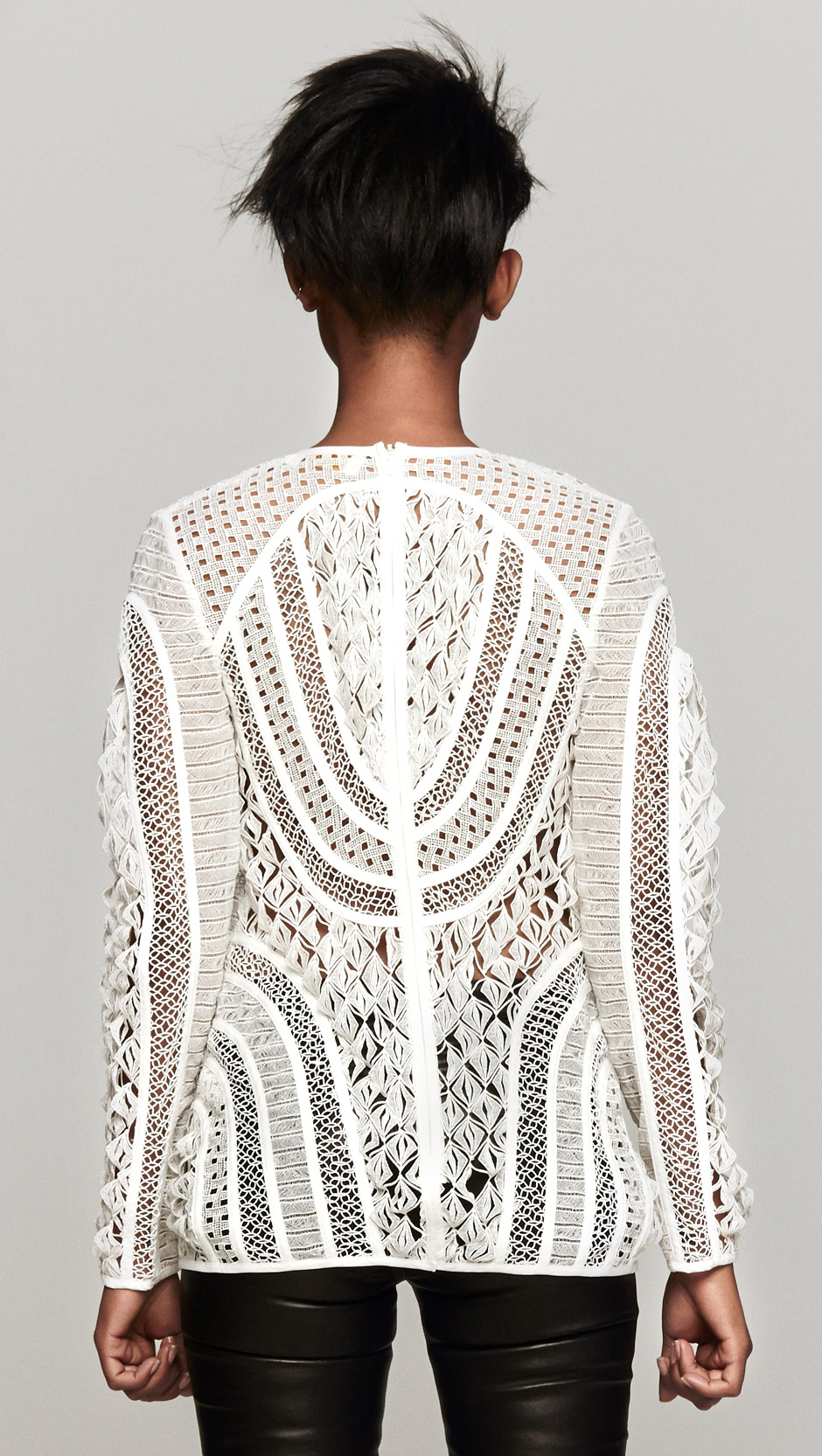 Lyst Zimmermann Good Love Contour Lace Top in White