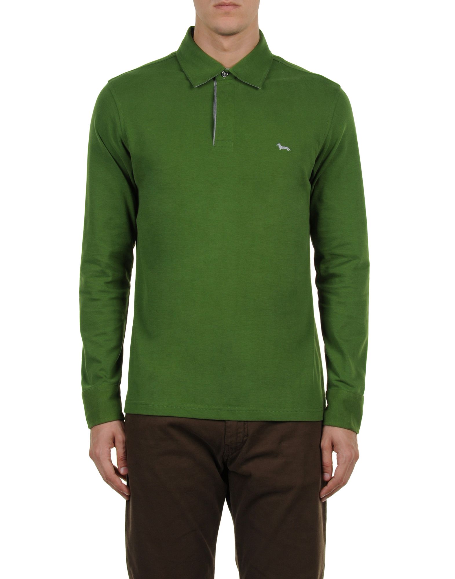 Harmont & blaine Polo Shirt in Green for Men - Save 46% | Lyst