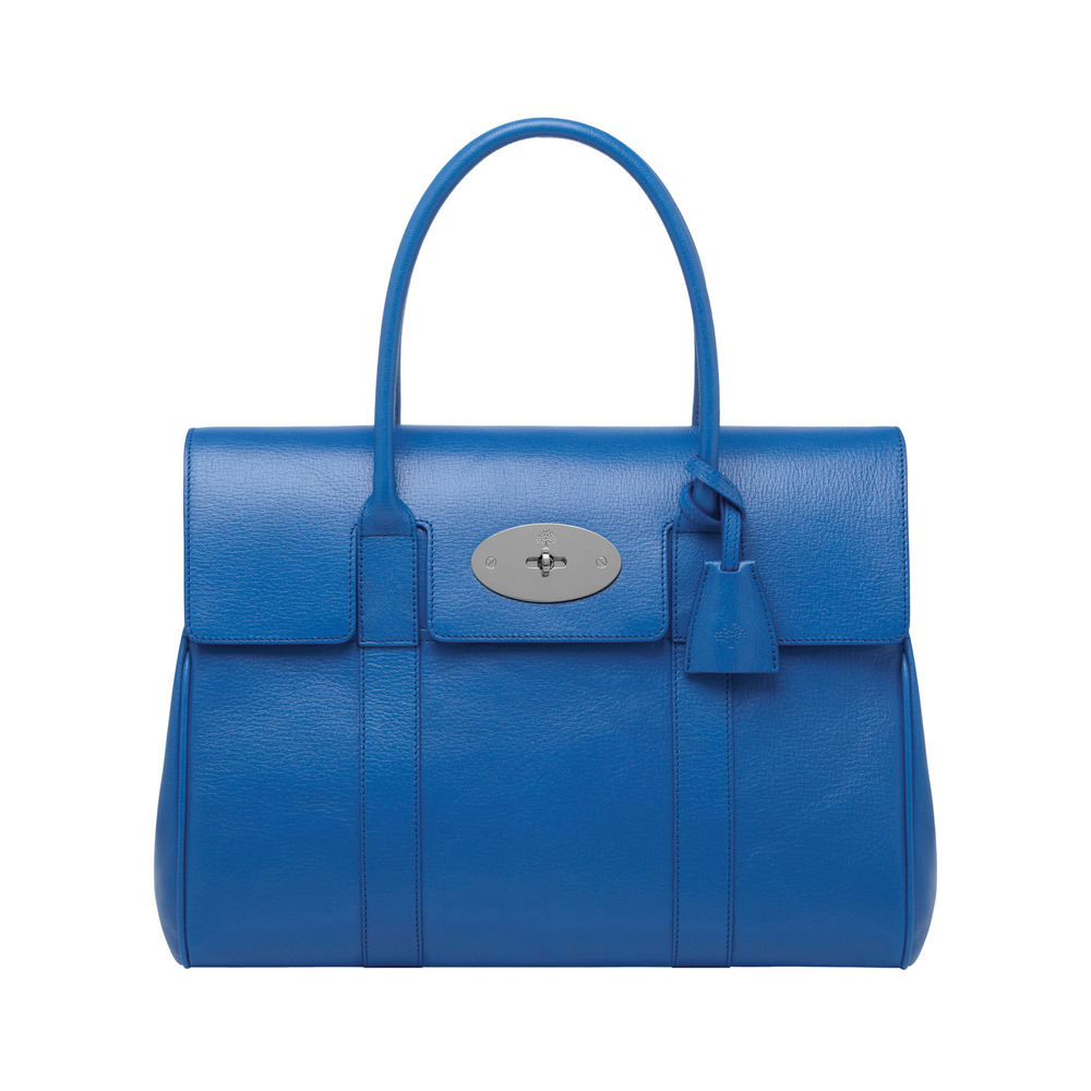 mulberry bayswater bag blue