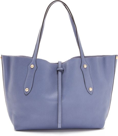 Annabel Ingall Small Isabella Tote Saddle in Blue (Sky) | Lyst