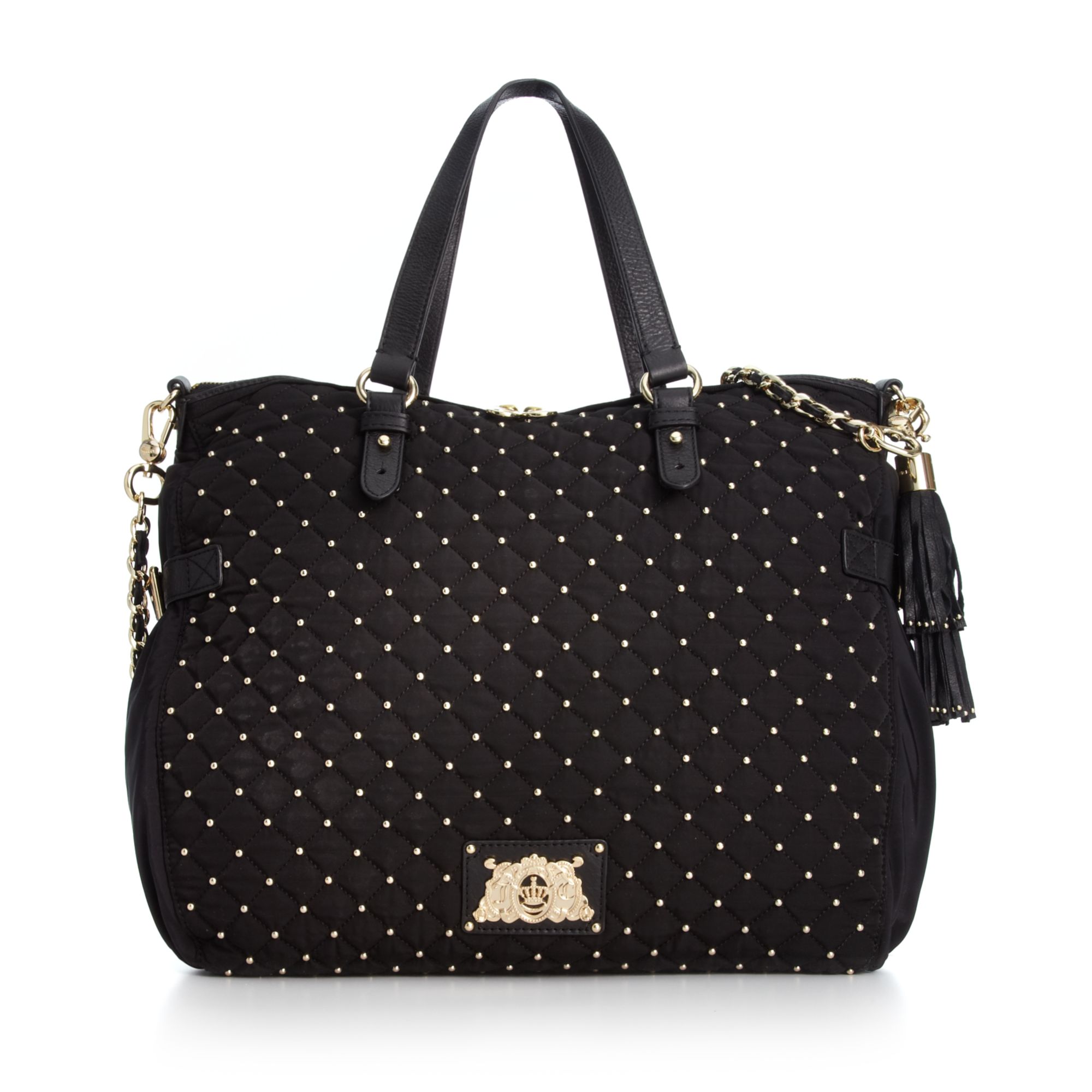Lyst Juicy Couture Upscale Quilted Nylon Lauryn Bag In Black Gallery