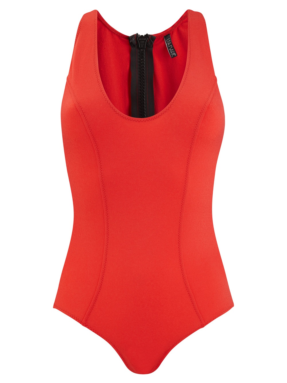 Lisa Marie Fernandez Garance Maillot Bathing Suit in Red | Lyst