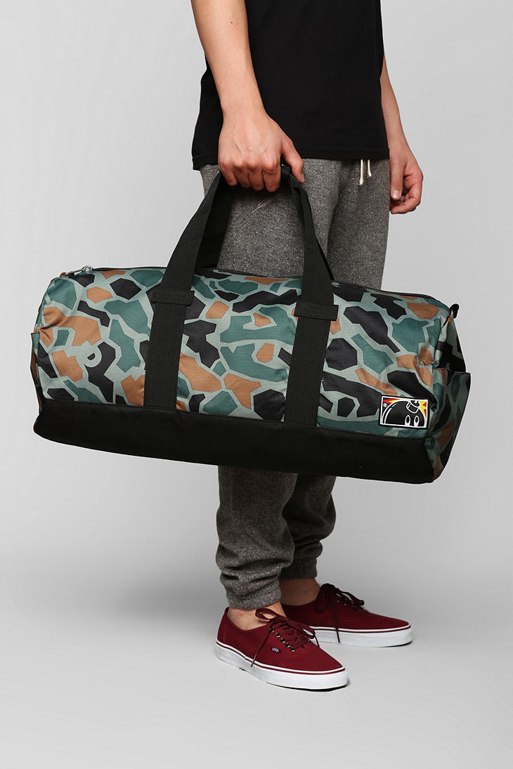 Lyst Urban Outfitters The Hundreds Evacuate Duffle Bag in Green for Men
