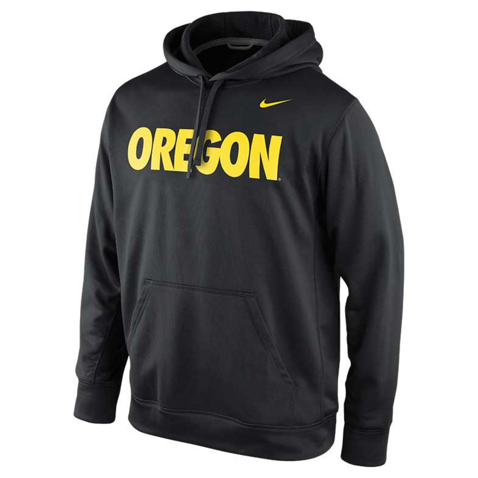 Nike Men'S Oregon Ducks Hoodie Sweatshirt in Black for Men | Lyst