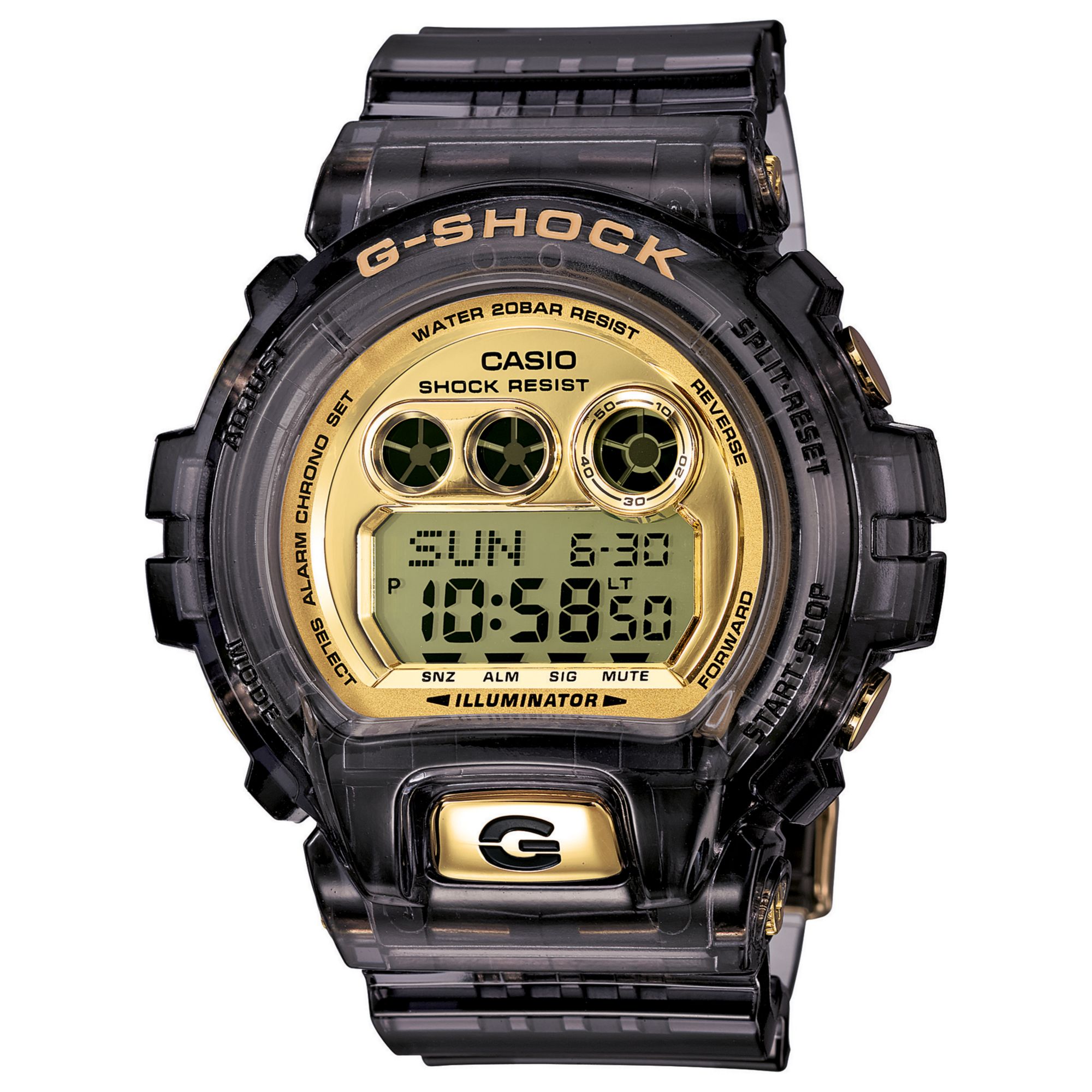 G-shock Mens Digital Watch in Black for Men (No Color) | Lyst