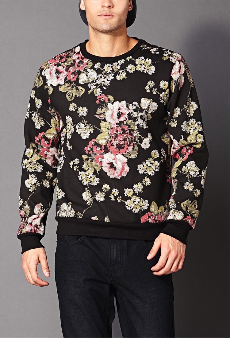 floral sweatshirt uk