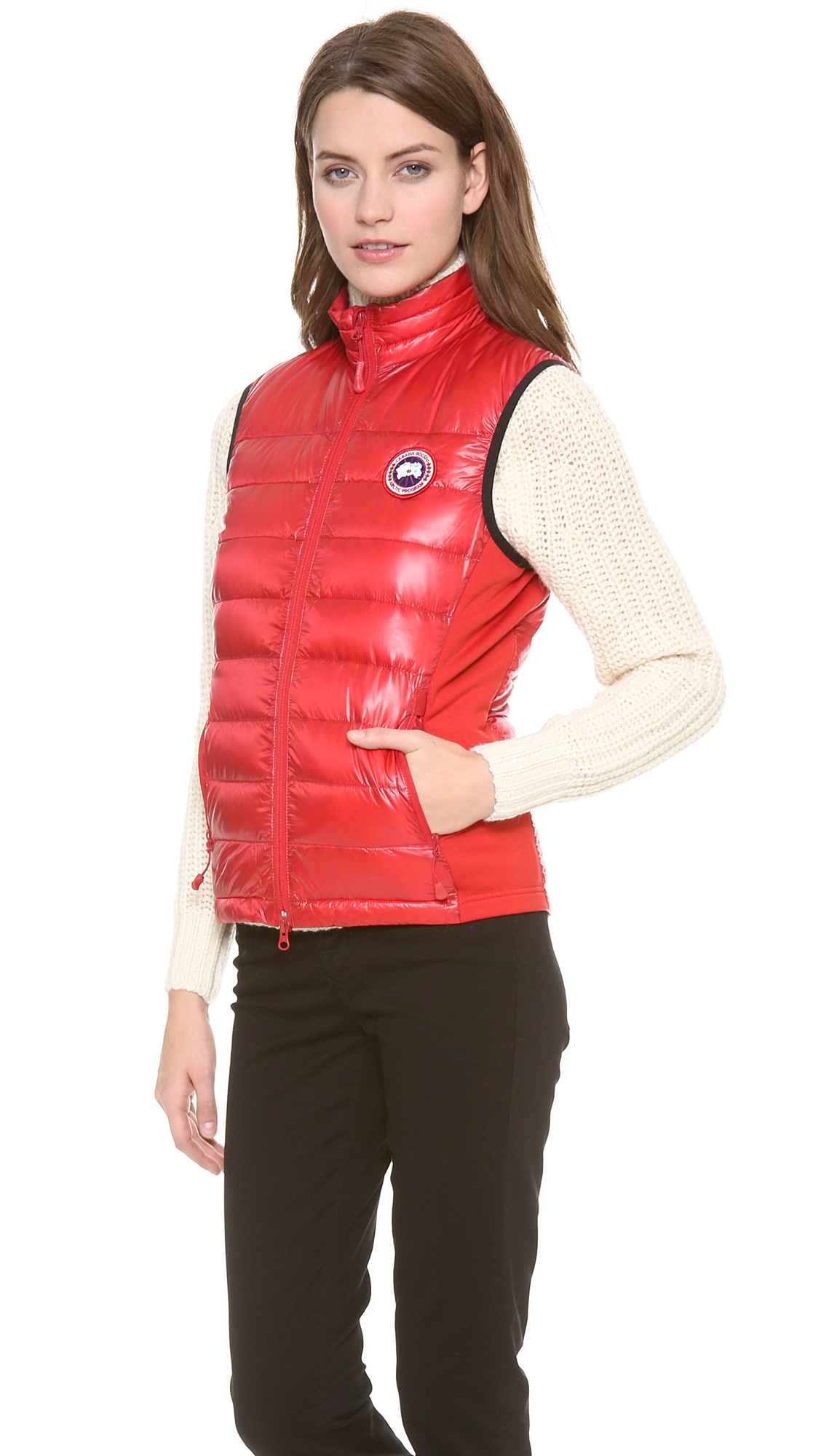 canada goose hybridge lite vest red canada goose hybridge lite vest red