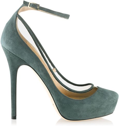 Jimmy Choo Tantric in Green (Forest) | Lyst