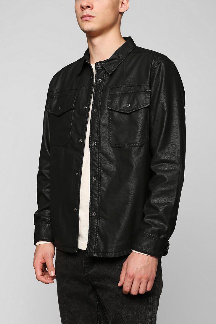 Lyst - Urban Outfitters Feathers Sebastian Faux-leather ...