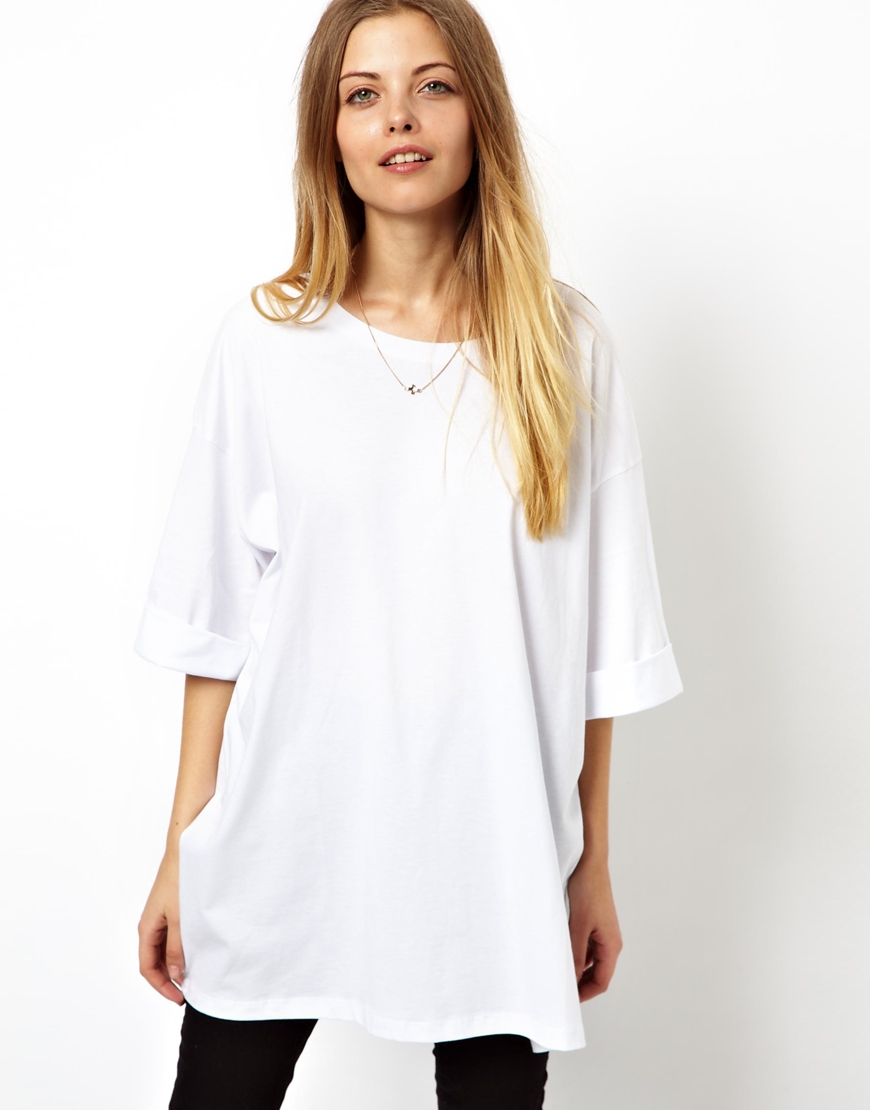 Buy Plain White Oversized T Shirt Cheap Online