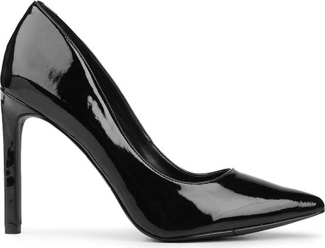 Nine West Tatiana Patent Leather Court Shoes in Black | Lyst