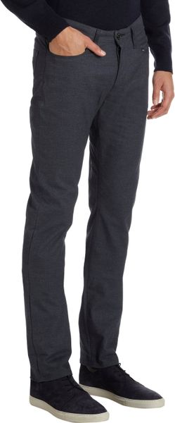 Paul Smith Five-pocket Drain-pipe Pants in Blue for Men (navy) | Lyst