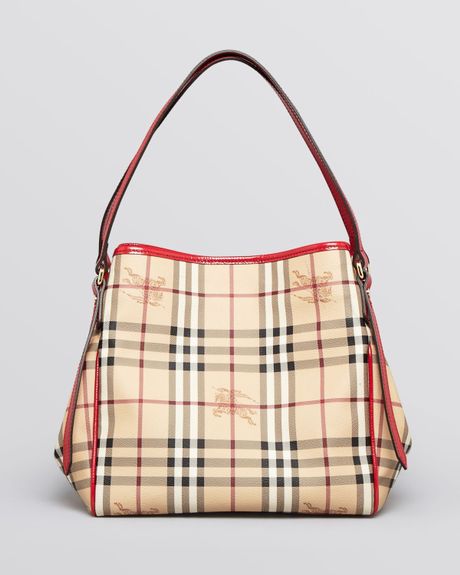 Burberry Tote Haymarket Colours Small Canterbury in Beige (Bright Rose ...