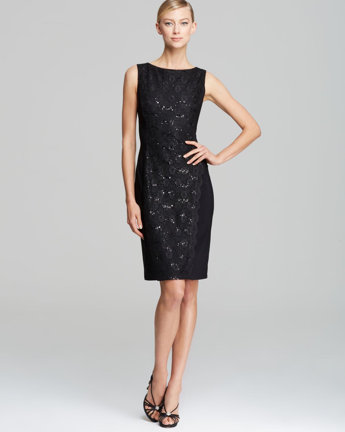 anne klein black dresses