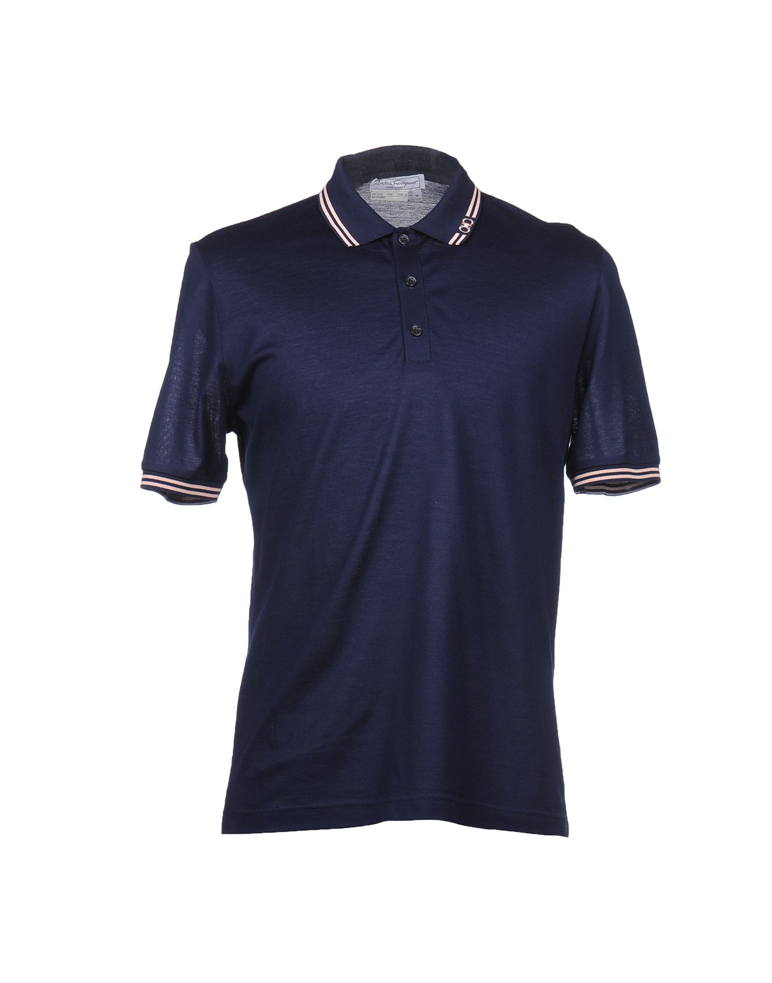 Ferragamo Polo Shirt in Blue for Men | Lyst