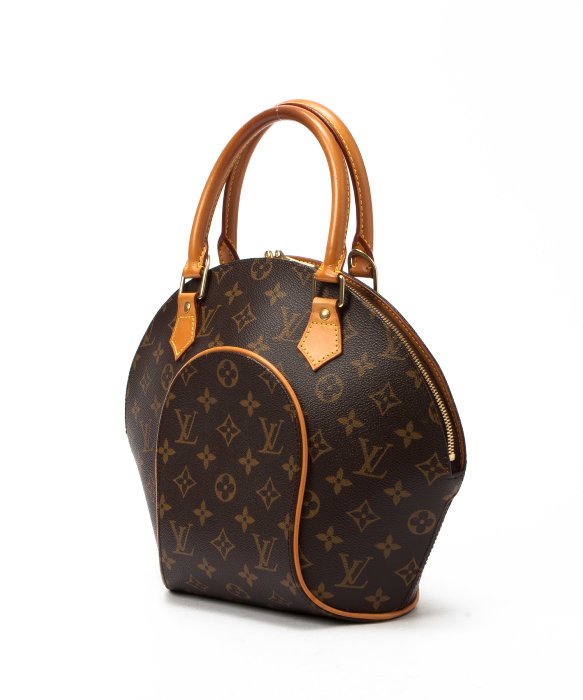 Kensington cloth handbag Louis Vuitton Brown in Cloth - 41181993