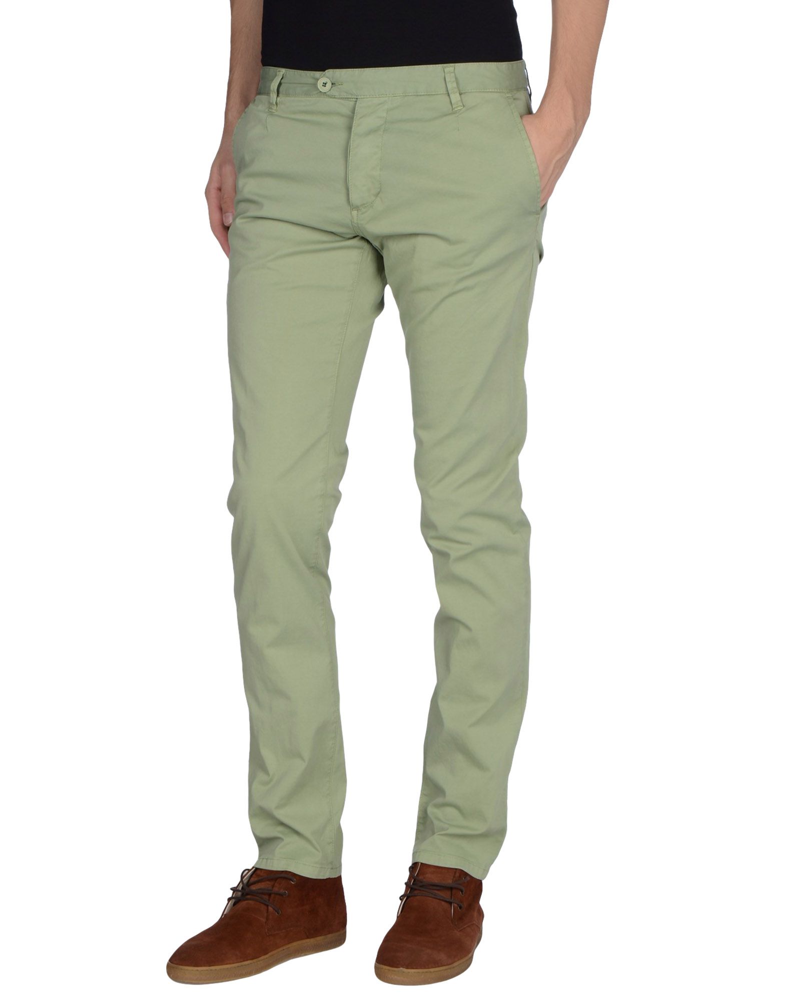 Officina 36 Casual Pants in Green for Men (Light green) | Lyst